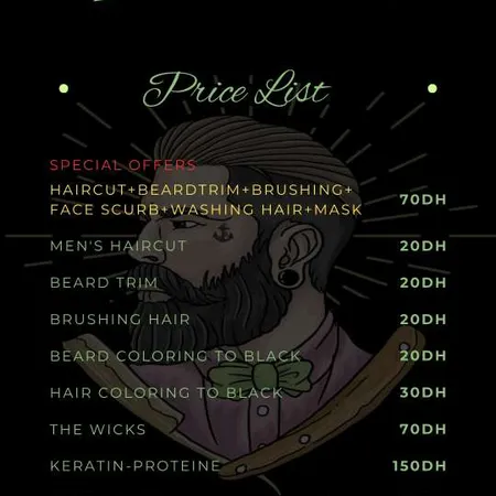 réalisation Coiffeur à domicile à Salé — figaro