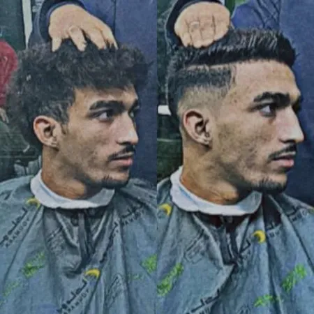 réalisation Coiffeur à domicile à Salé — محمد لمسامحي