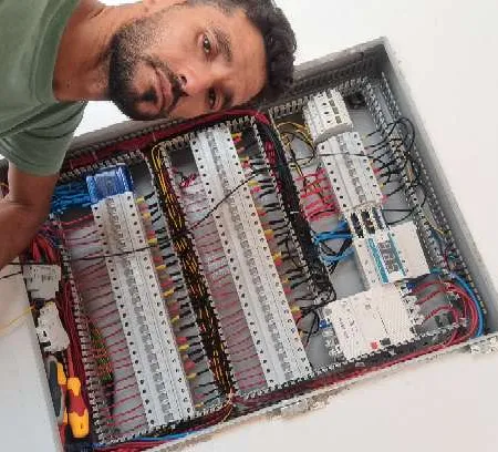 réalisation Electricien à Rabat — said