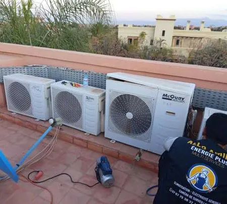 réalisation Technicien Climatisation à Marrakech — service allo amine