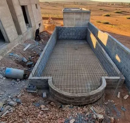 réalisation Maçonnerie à Marrakech — محمد وطالب