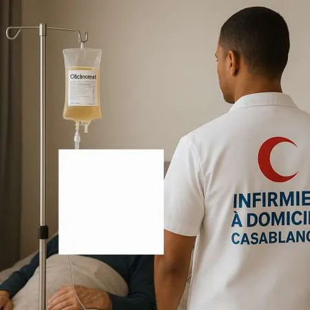 réalisation Infirmier à domicile à Casablanca — عبد المجيد