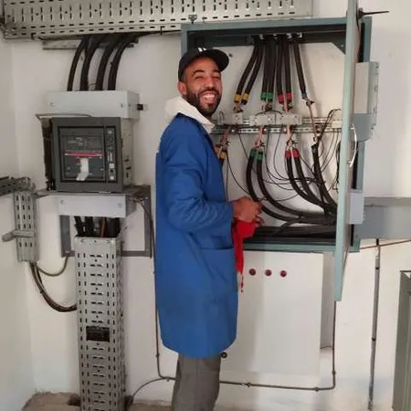 réalisation Electricien à Casablanca — salah sabery